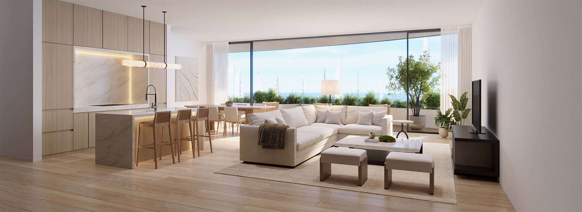 Апартаменты The Residences at The Dubai Beach EDITION